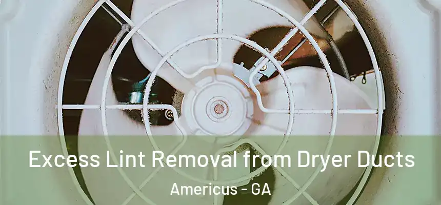  Excess Lint Removal from Dryer Ducts Americus - GA